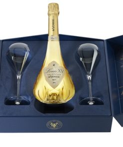 Champagne De Venoge Louis XV 2014 Brut  Coffret + 2 verres