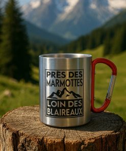 Mug Acier Marmottes
