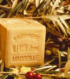 Véritable savon de Marseille à l’huile d’olive Marius Fabre