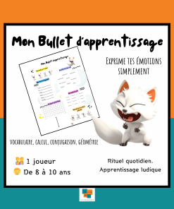 Mon Bullet d&rsquo;apprentissage