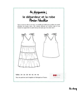 Patron du débardeur et de la robe femme Porto-Vecchio