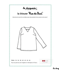 Le patron de la blouse Rue de Buci