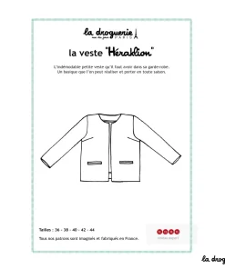 Patron de la veste femme Héraklion