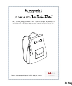 Patron du sac à dos Les Trois Ilets